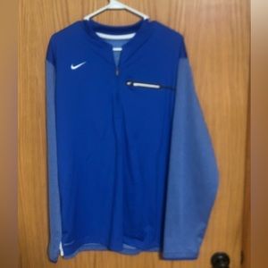 Nike Dri-Fit quarter zip pullover size Xl - royal blue
